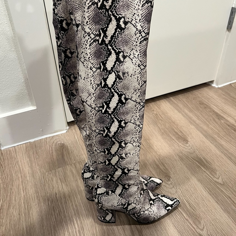 Steve Madden Jacoby Tall Boot ~ Faux Snake